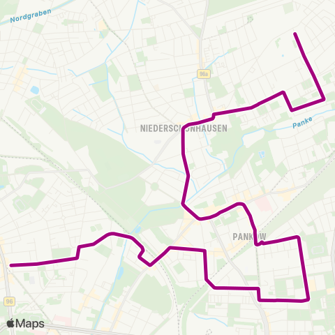 BVG Grumbkowstr. (Berlin) ↔︎ 🅤 Vinetastr. (Berlin) map
