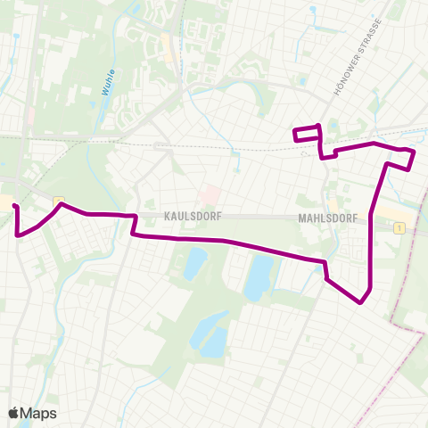 BVG 🅤 Elsterwerdaer Platz (Berlin) ↔︎ Wodanstr. (Berlin) map