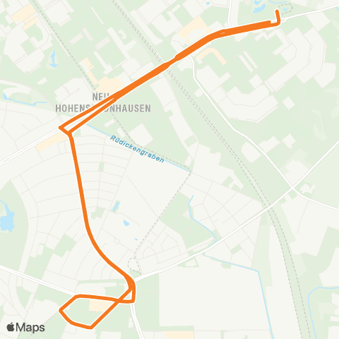BVG Landsberger Allee ↔︎ Landsberger Allee map