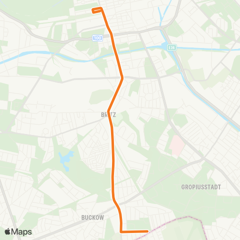 BVG 🅢+🅤 Hermannstr. (Berlin) ↔︎ Stuthirtenweg (Berlin) map