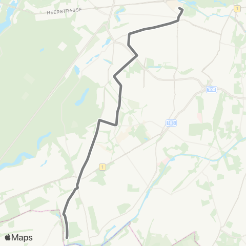BVG Sachtlebenstr. (Berlin) ↔︎ Hertzallee (Berlin) map