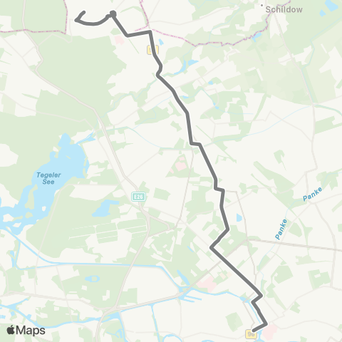 BVG 🅢+🅤 Berlin Hbf ↔︎ Hainbuchenstr. (Berlin) map