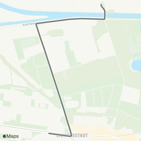 BVG 🅤 Rohrdamm (Berlin) ↔︎ Mäckeritzwiesen (Berlin) map
