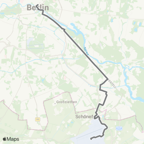 BVG Flughafen Ber ↔︎ 🅢+🅤 Alexanderplatz Bhf map