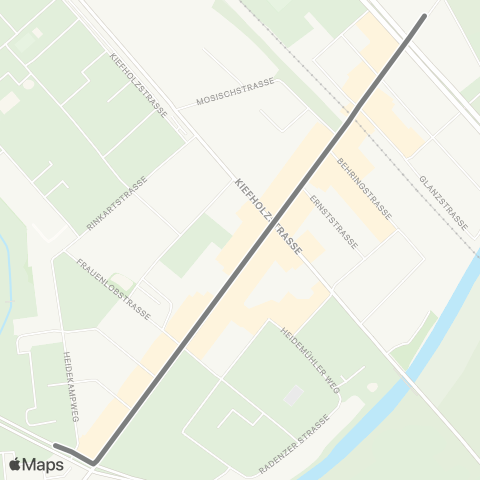 BVG Baumschulenstr. ↔︎ Sonnenallee map