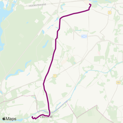 BVG Rammrath-Brücke ↔︎ Hertzallee (Berlin) map