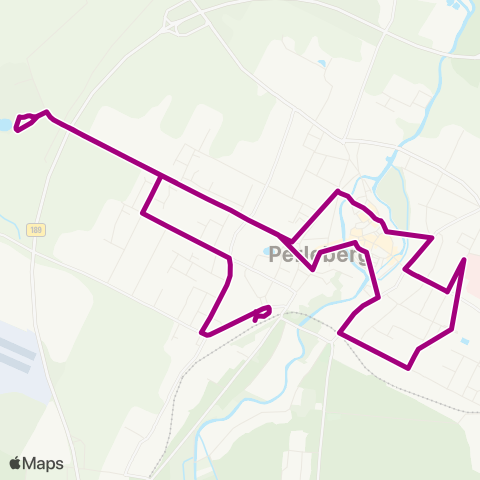 prignitzbus Zob ↔︎ Zob map