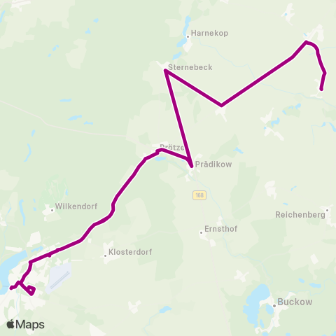 mobus Märkisch-Oderland Bus Schule ↔︎ Schule map