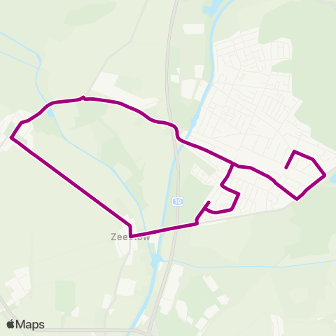 Havelbus Verkehrsgesellschaft Bahnstr. ↔︎ Bahnstr. map