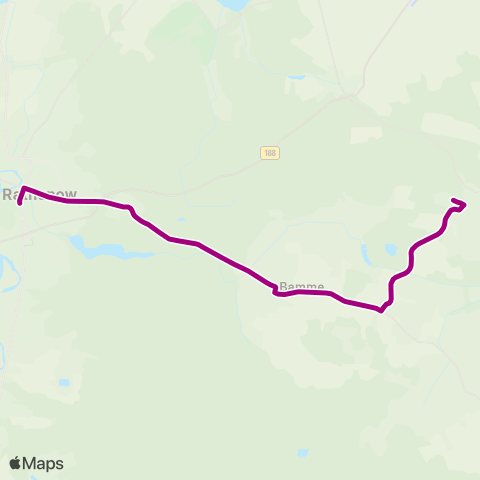 Havelbus Verkehrsgesellschaft Schule ↔︎ Märkischer Platz map