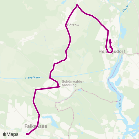 Havelbus Verkehrsgesellschaft  map