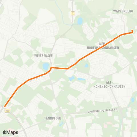 BVG Sulzfelder Str. (Berlin) ↔︎ Zingster Str. map