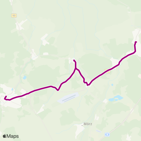 regiobus Potsdam Mittelmark Brück ↔︎ Gömnigk map