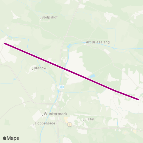 DB Regio  map