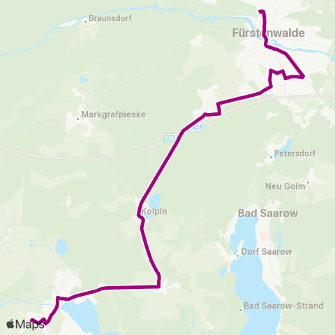 Busverkehr Oder-Spree  map
