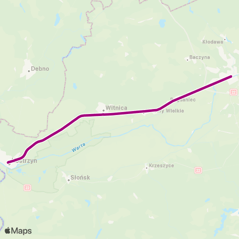 DB Regio  map
