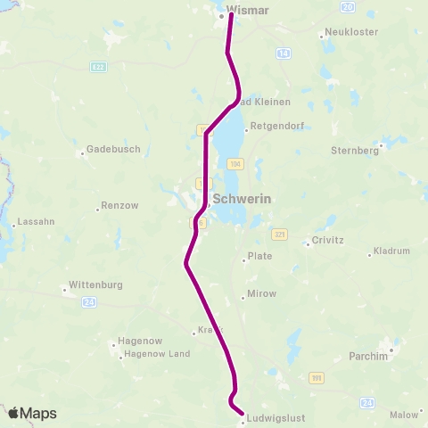 ODEG Ostdeutsche Eisenbahn  map