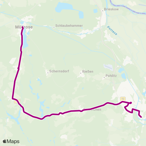 Busverkehr Oder-Spree Eisenhüttenstadt ↔︎ Markt map