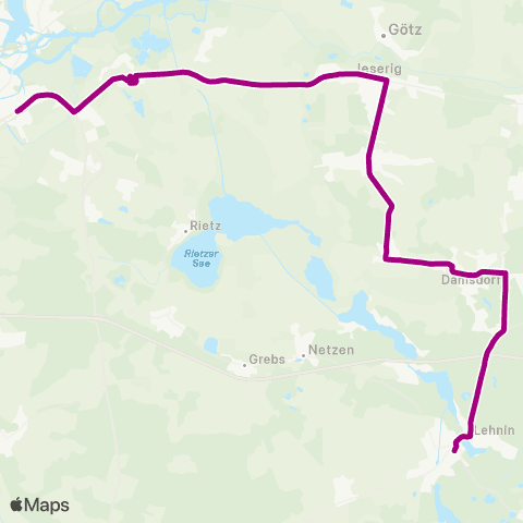 regiobus Potsdam Mittelmark Brandenburg Zob ↔︎ Busbahnhof map