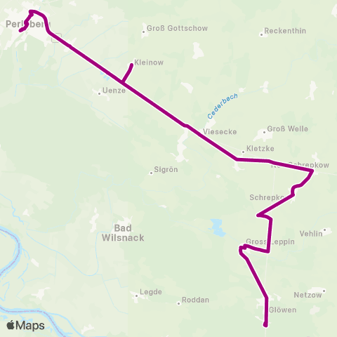 VG Prignitz  map