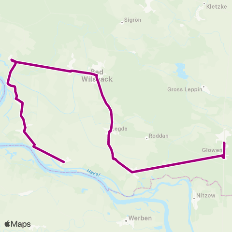 VG Prignitz  map