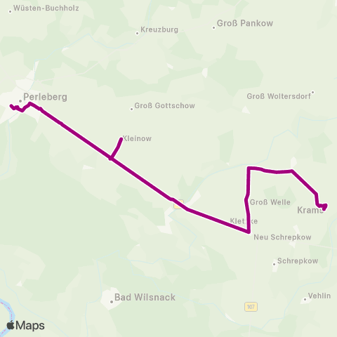 VG Prignitz Krampfer ↔︎ Zob map