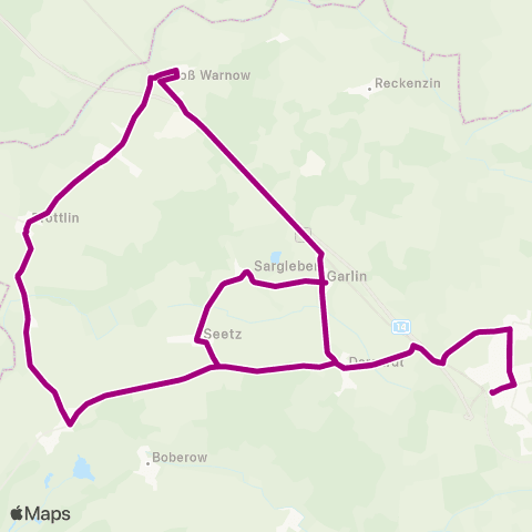 VG Prignitz  map