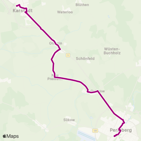 VG Prignitz  map