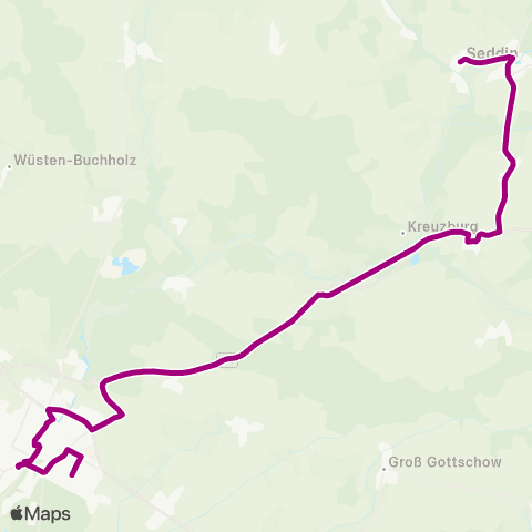 VG Prignitz Perleberg ↔︎ Seddin (Pr) I map