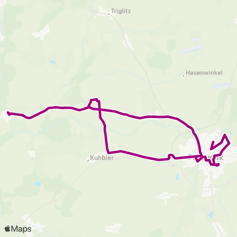 VG Prignitz Groß Langerwisch ↔︎ Pritzwalk map