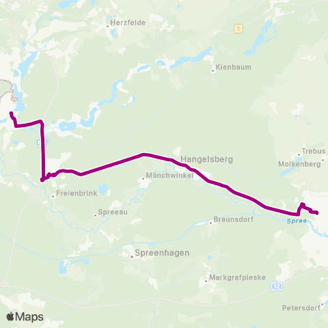 ODEG Ostdeutsche Eisenbahn  map