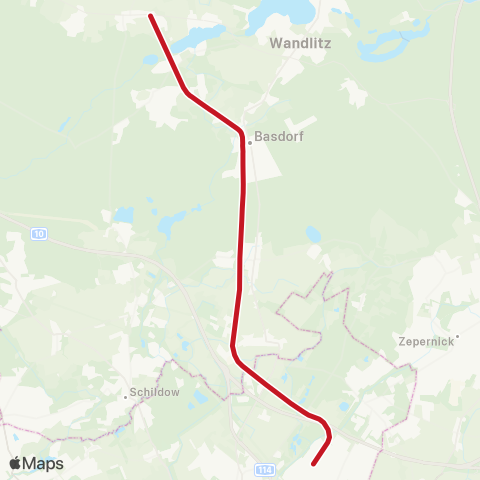 NEB Betriebsgesellschaft  map