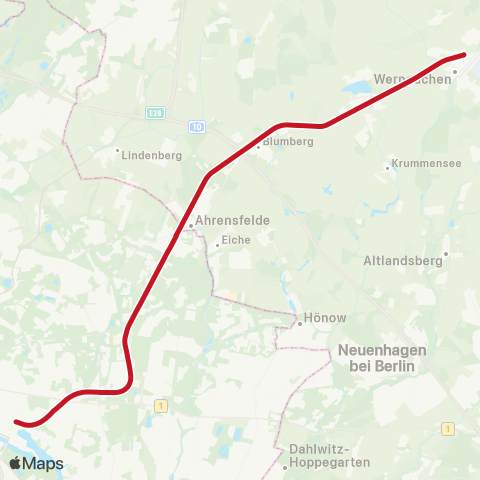 NEB Betriebsgesellschaft  map