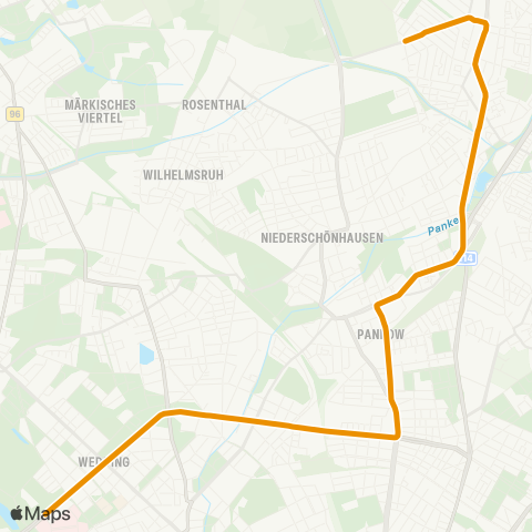 BVG Virchow-Klinikum ↔︎ Guyotstr. map