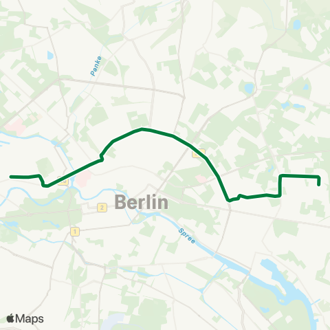 BVG 🅢+🅤 Warschauer Str. ↔︎ 🅤 Turmstr. map