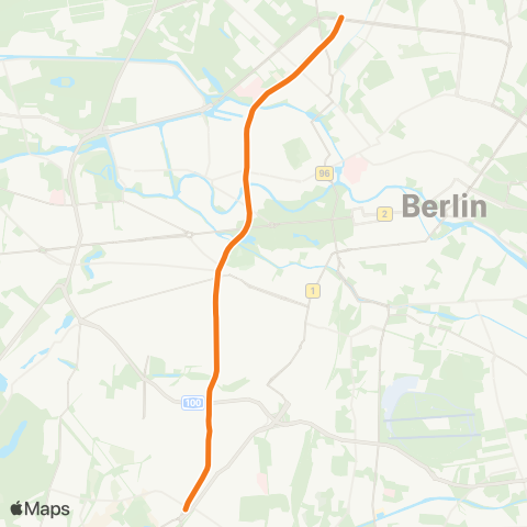 BVG 🅢+🅤 Rathaus Steglitz ↔︎ 🅤 Osloer Str. map