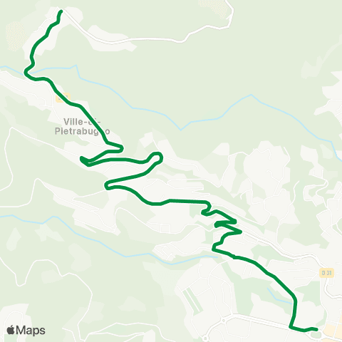 Via Bastia Alzetu > Liceu di Montesoro map