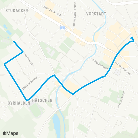 VBZ - Verkehrsbetriebe Zürich Dietikon, Stadthalle Ost - Dietikon, Bahnhof map