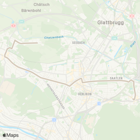 VBZ - Verkehrsbetriebe Zürich Zürich, Waidhof - Zürich, Schwamendingerplatz map