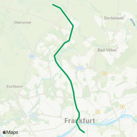 VGF Nieder-Eschbach - Süd map