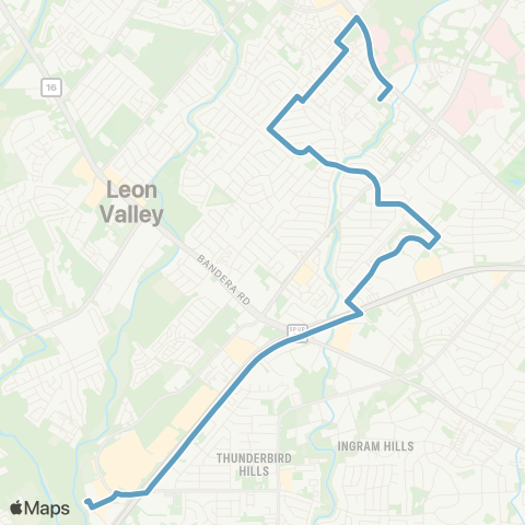 VIA Metropolitan Transit Medical Center / Ingram map