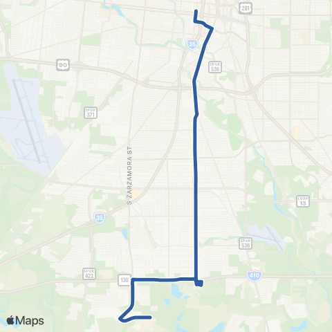 VIA Metropolitan Transit Pleasanton map