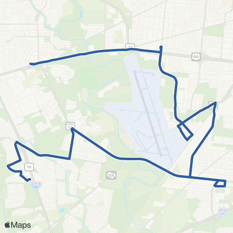 VIA Metropolitan Transit Kel-Lac / Port Sa map