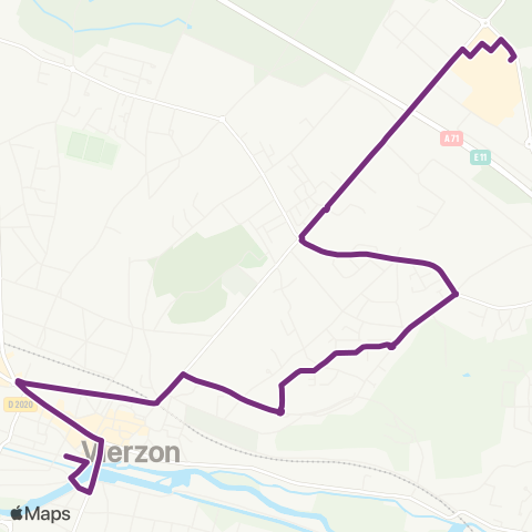 Le ViB Forum - Allende - Sologne map