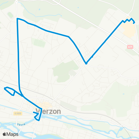 Le ViB Forum - Colombier - Sologne map