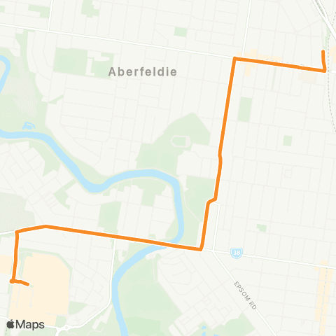 PTV - Public Transport Victoria Highpoint SC - Essendon map