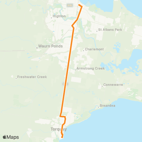 PTV - Public Transport Victoria Eaglehawk - Bendigo Station map