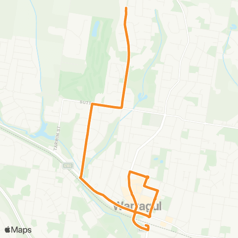 PTV - Public Transport Victoria Warragul North - Warragul Station map