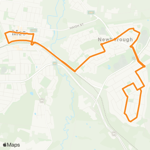 PTV - Public Transport Victoria Black Hill - Ballarat Station map