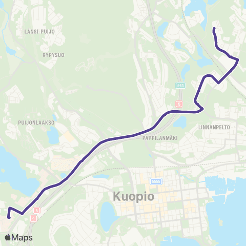 Vilkku Kelloniemi-Savilahti map